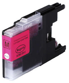 Kompatibilní cartridge s: BROTHER LC-1220 / LC-1240 / LC-1280 Magenta